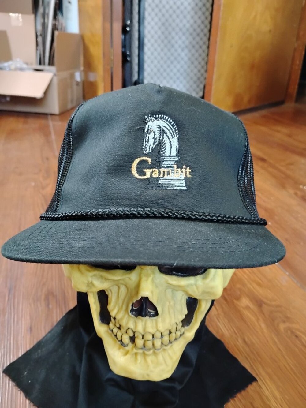Deadstock Vintage Gambit Snap Trucker Hat Cao